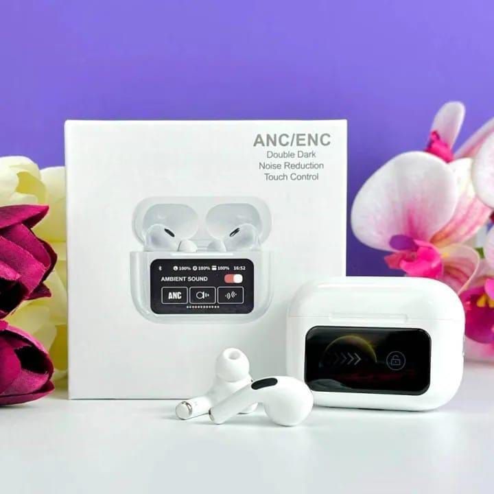 A9 Pro AirPods ANC ENC LED Display